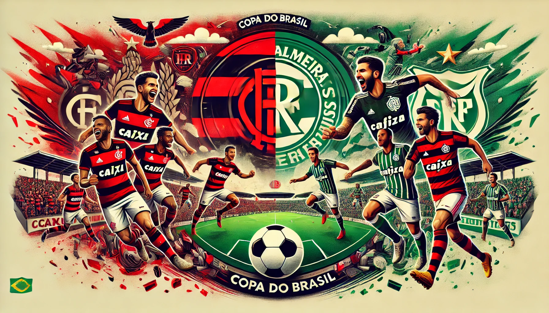 Flamengo vs. Palmeiras nas Oitavas de Final da Copa do Brasil