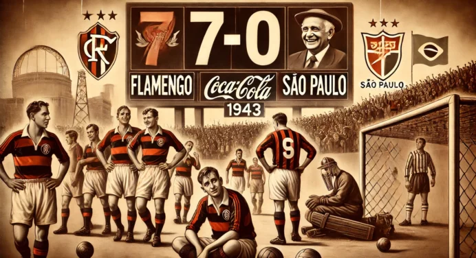 A Maior Goleada Sofrida pelo Flamengo: A Derrota de 7 a 0 para o São Paulo em 1943