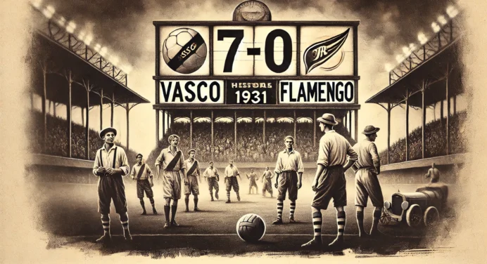 A Maior Goleada do Vasco sobre o Flamengo: A Vitória de 7 a 0 em 1931