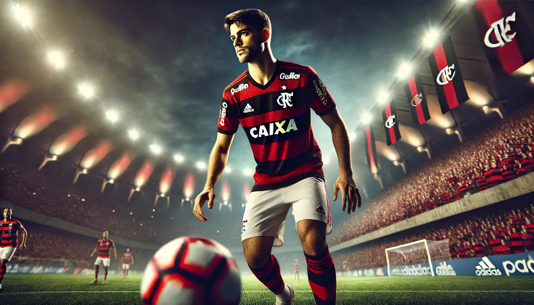 De La Cruz vai para jogo do Flamengo na Libertadores com sinal de alerta ligado