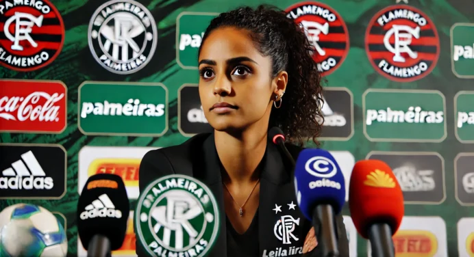 Leila Pereira Ameniza Derrota do Palmeiras para o Flamengo e Destaca “Vantagem” em Desclassificação