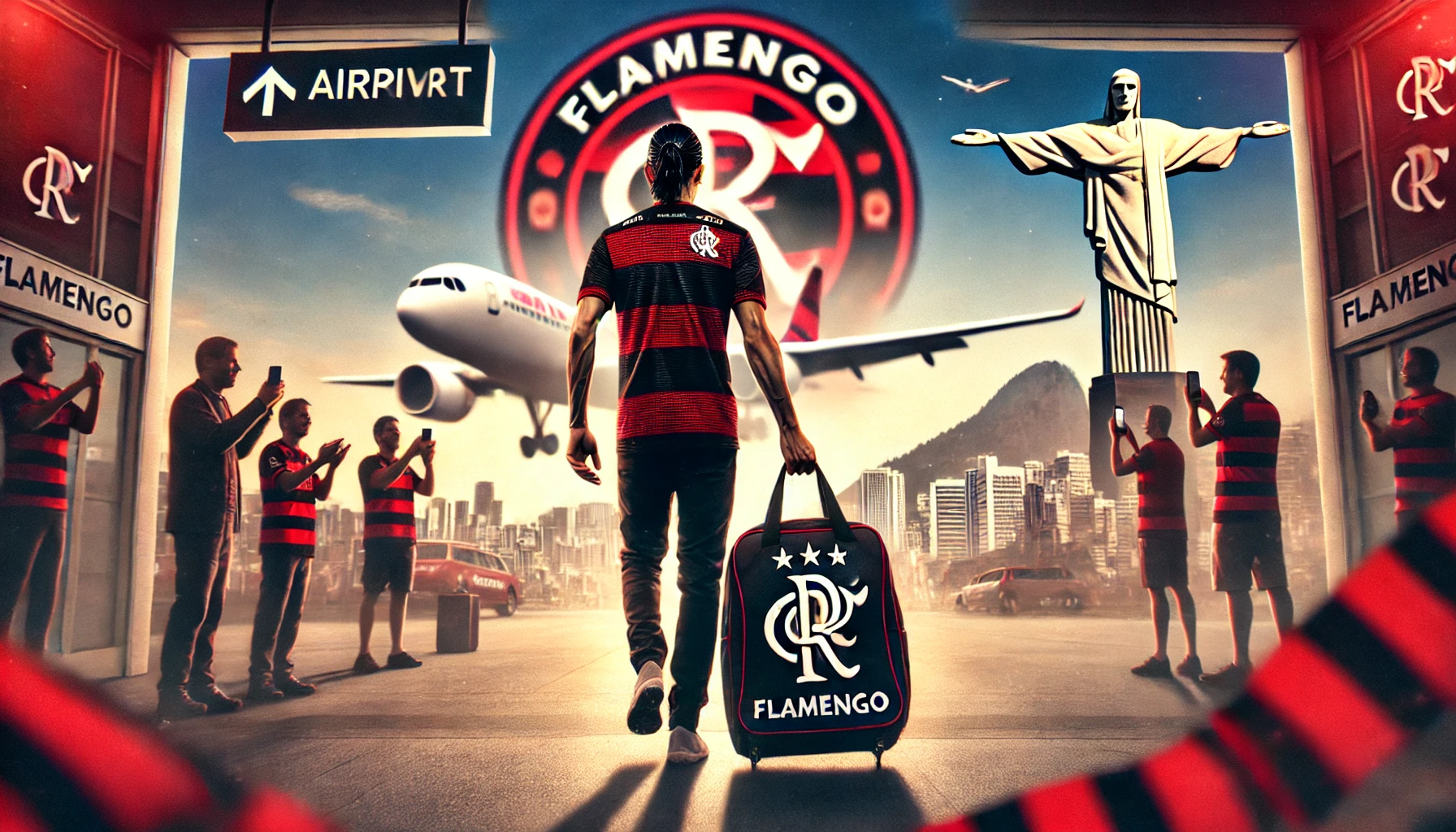 Novo reforço do Flamengo tem data para chegar ao Rio de Janeiro