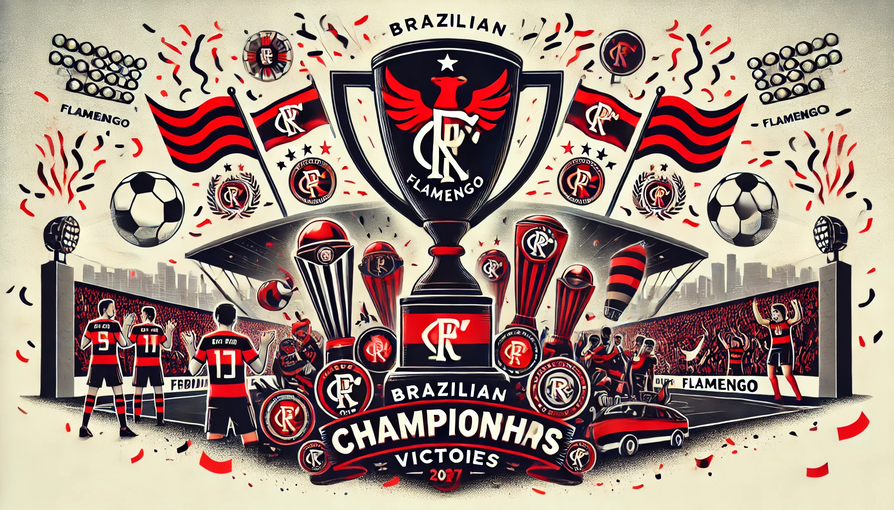 Quantos brasileiros o Flamengo tem?